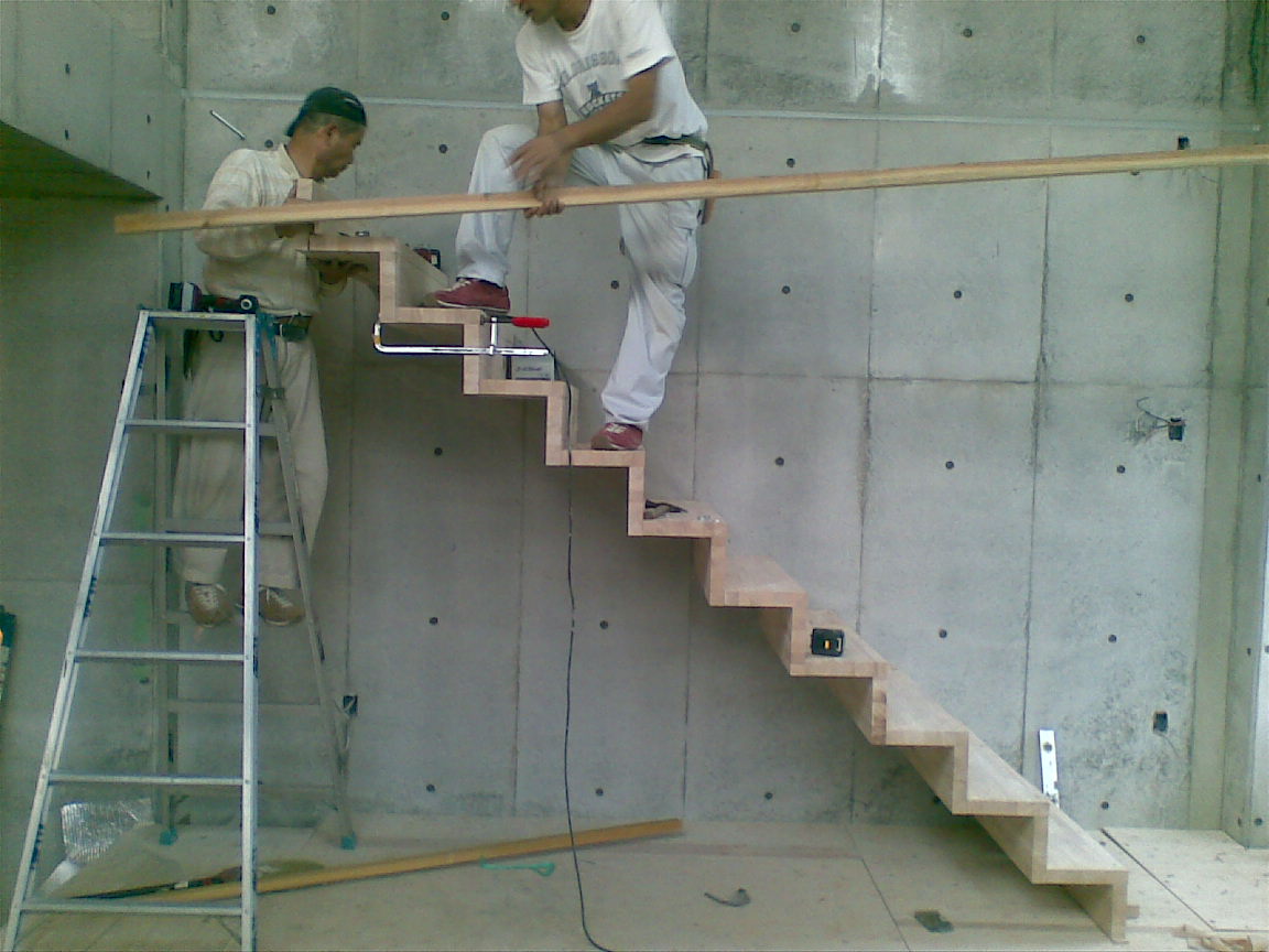 木製階段1